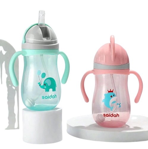 Gobelet Bébé avec Paille – Tasse d’Apprentissage - 350ML Dialy -Dakar 