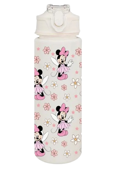 Bouteille d’eau Disney Minnie Mouse 750 ml avec paille et couvercle étanche disponible sur Dialy en 60min à Dakar