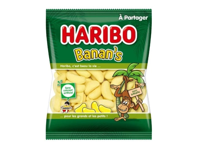 HARIBO - Bonbons Banan's, saveur banane - 300g Dakar Dialy
