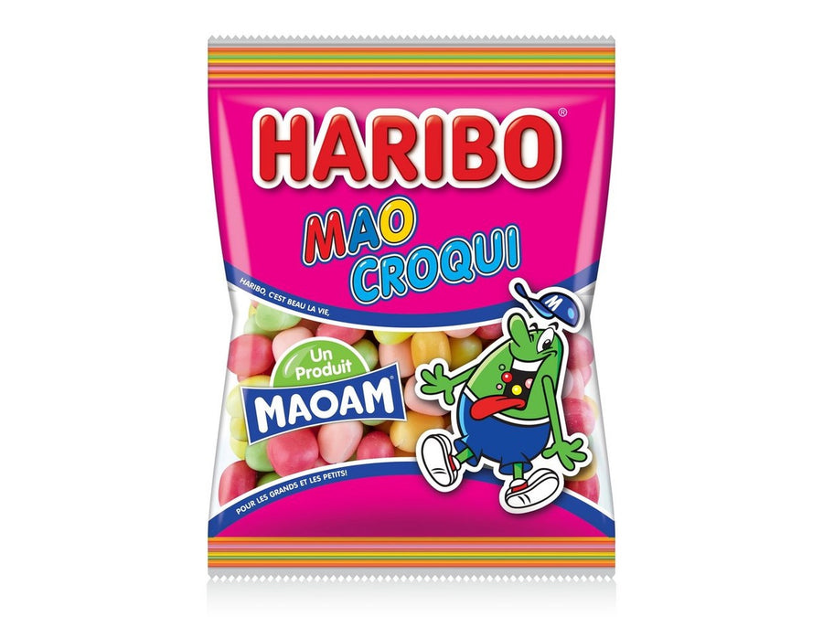 HARIBO Mao croqui Bonbons moelleux et pétillants 250g – Dialy