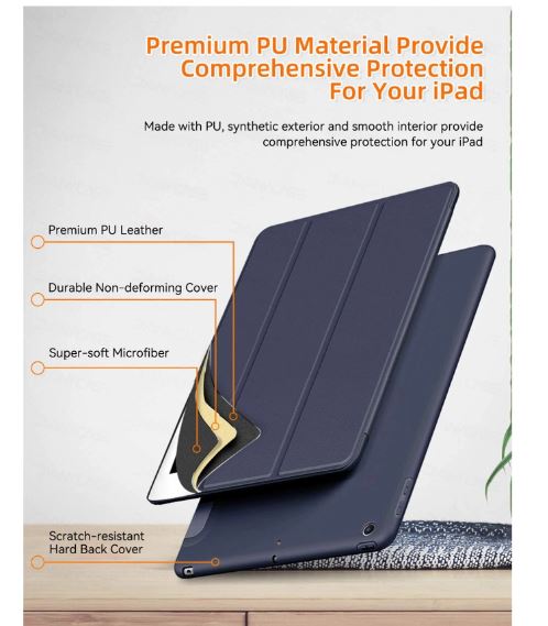 Coque pour tablette Samsung Galaxy A8 tablette - Bleu marine