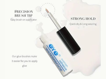 EYE - Colle Waterproof pour Faux Cils - Tenue Longue Durée et Résistante à l'Eau
