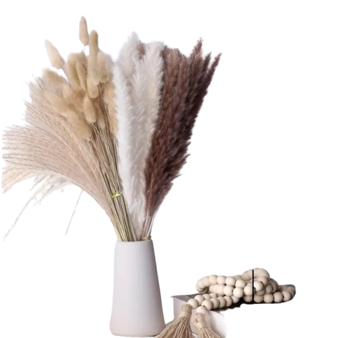 Herbe de Pampa Artificielle – Lot de 68 Tiges Décoratives Dialy - Dakar 