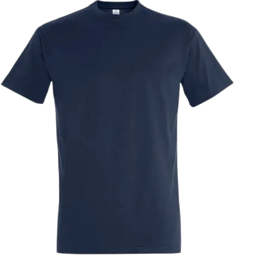 IMPERIAL – T-shirt homme 100% coton - Bleu marine Dialy - Dakar 
