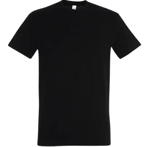 IMPERIAL – T-shirt homme 100% coton - Noir profond Dialy - Dakar 