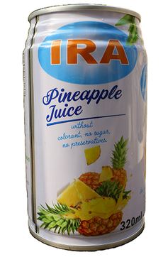 IRA ,Jus d'Ananas en Cannette 320ml