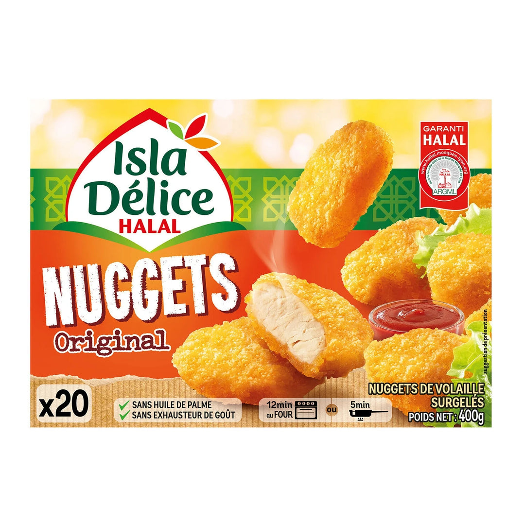 ISLA DELICE - Nuggets de poulet halal original - 400G Dakar Dialy