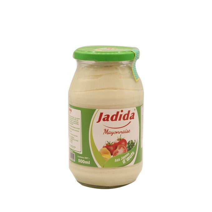 Mayonnaise Jadida 500ml, une touche crémeuse pour vos recettes, disponible à Dakar sur Dialy.sn en 60 minutes