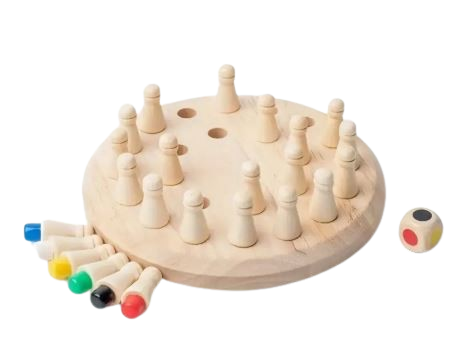 Jeu de Mémoire Bois Éducatif – Enfants dès 3 Ans Dialy - Dakar
