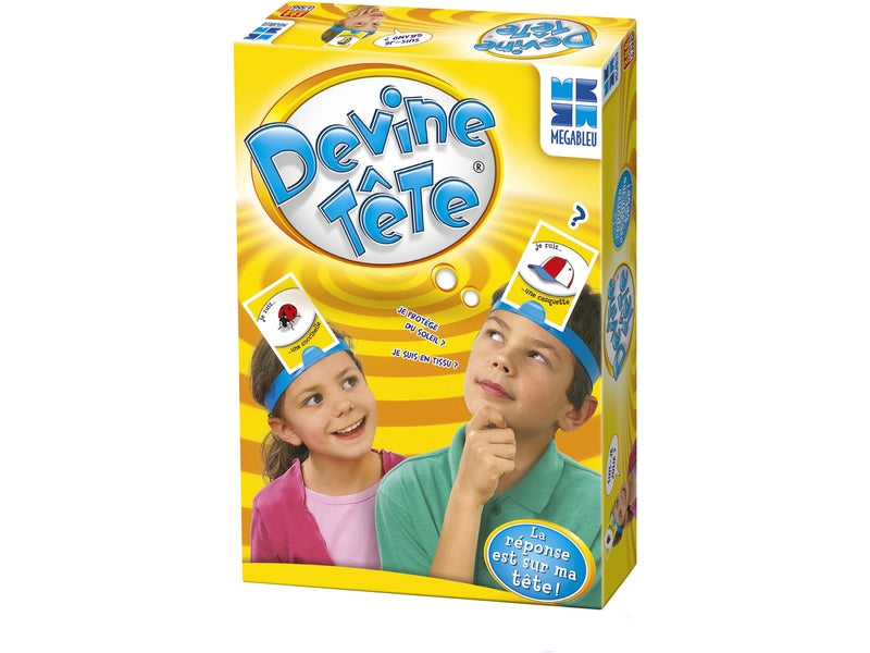 Jeu de Société Cartes - Devine tête – Famille & Amis, Jeu Fun & Délirant Dialy - Dakar 