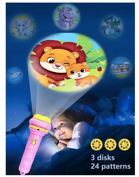 Lampe de poche jouet à projection d’images pour enfants, dispo à Dakar sur Dialy en 60 min