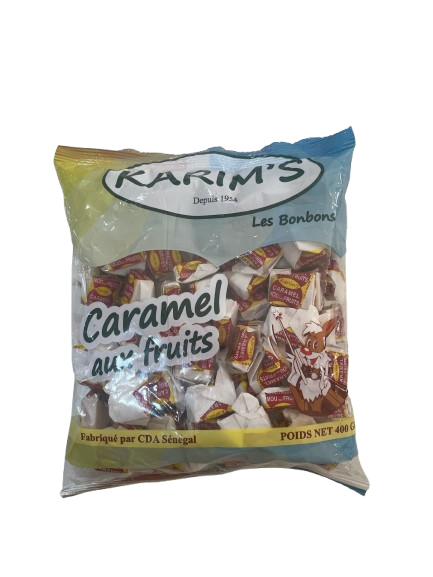 KARI'S - Bonbons caramel aux fruits - 400g DAKAR DIALY