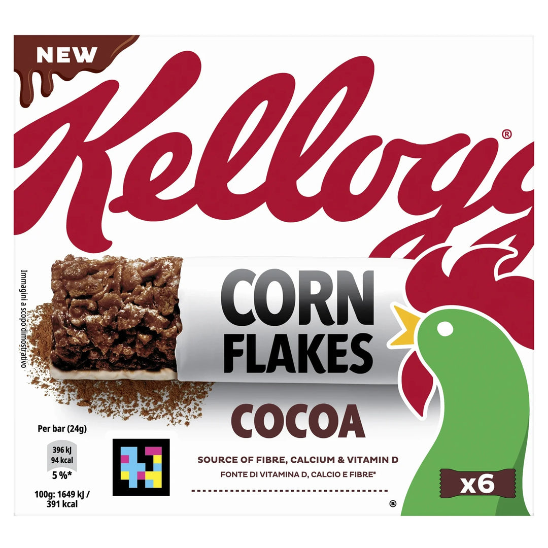 KELLOGG’S – Barres Choco Corn Flakes 6 x 24g Dialy - Dakar 