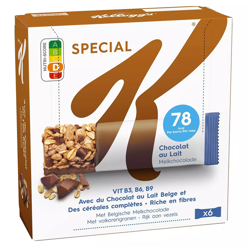 KELLOGG’S – Barres Spécial K Chocolat au Lait 120g Dialy - DAKAR 