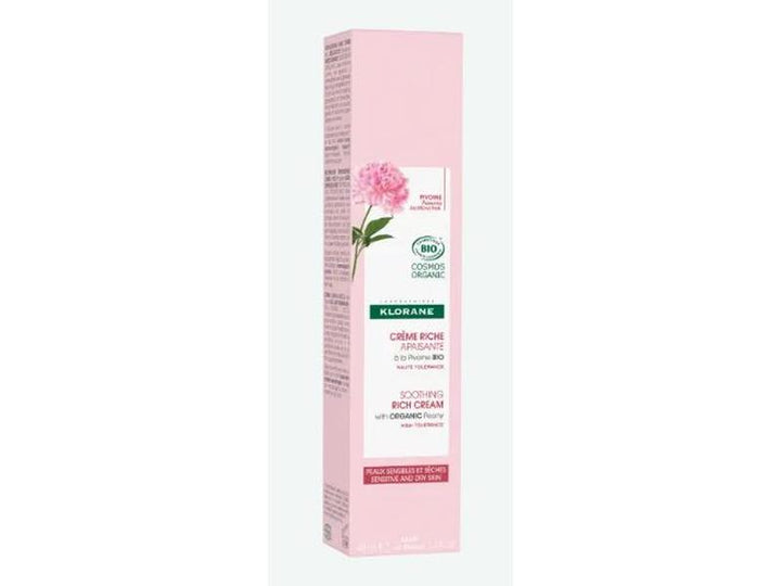 KLORANE - Crème Riche Apaisante pour peaux sèches et sensibles - 40 ml