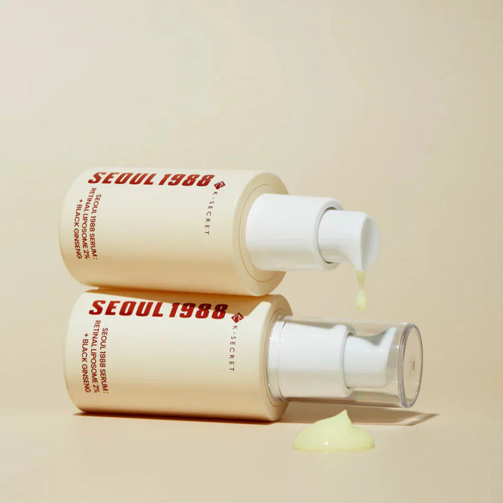 K-SECRET Seoul 1988 Serum – Retinal Liposome 2% + Black Ginseng – 30 ml