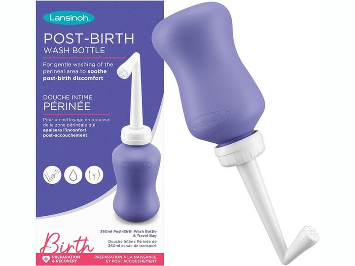 LANSINOH - Bouteille douche intime périnée et sac de transport - 360 ml Dakar Dialy