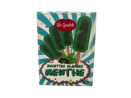 LA GONDOLE - Boîte de 5 sucettes menthe glacée Dialy - Dakar 