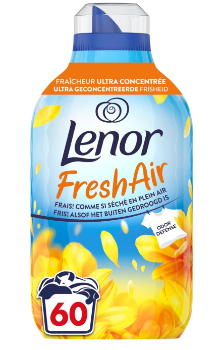 LENOR - Fresh Air Adoucissant Rayons de Soleil – 60 Lavages (840ml) Dialy - Dakar 