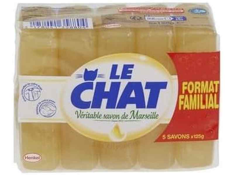 LE CHAT - Savon Glycérine Naturel 5x125g – Doux & Hydratant Dialy - Dakar
