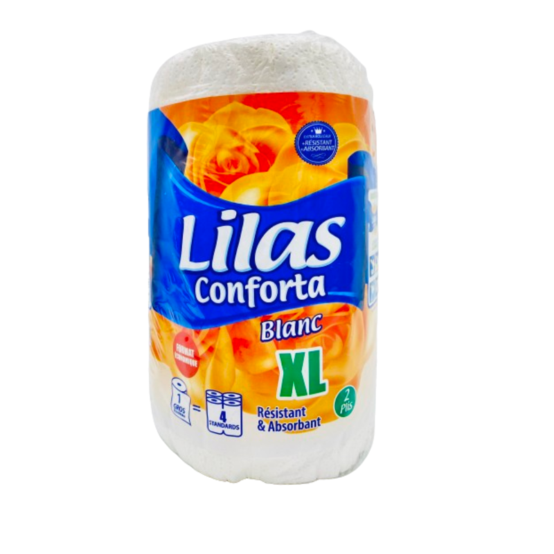 LILAS - Essuie-tout confort XL - Blanc DAKAR DIALY