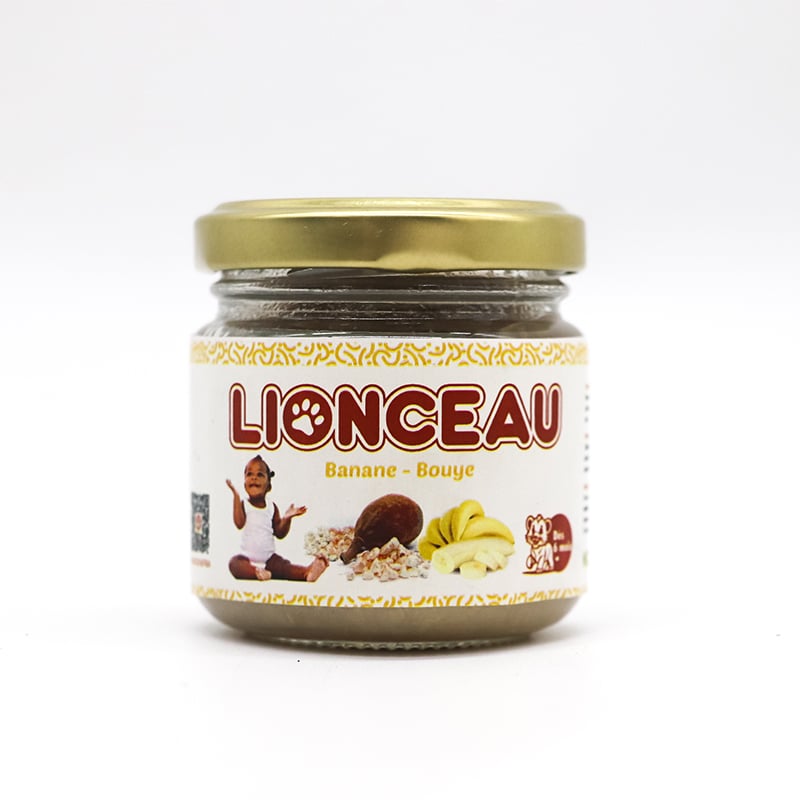 LIONCEAU - Compote saveur banane - bouye - 90g DAKAR DIALY