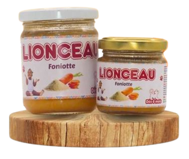 LIONCEAU - Compote saveur Foniotte - 90g Dakar Dialy