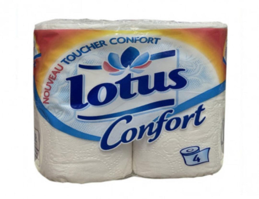 LOTUS Confort – Papier Toilette 4 Rouleaux Haute Douceur Dialy -  Dakar 