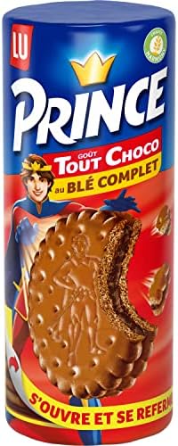 LU PRINCE – Biscuits Fourrés Tout Chocolat au Blé Complet – 300g Dialy - Dakar