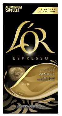 L'OR - Capsules Café Espresso Vanille Compatibles Nespresso x10 - 52g Dakar Dialy