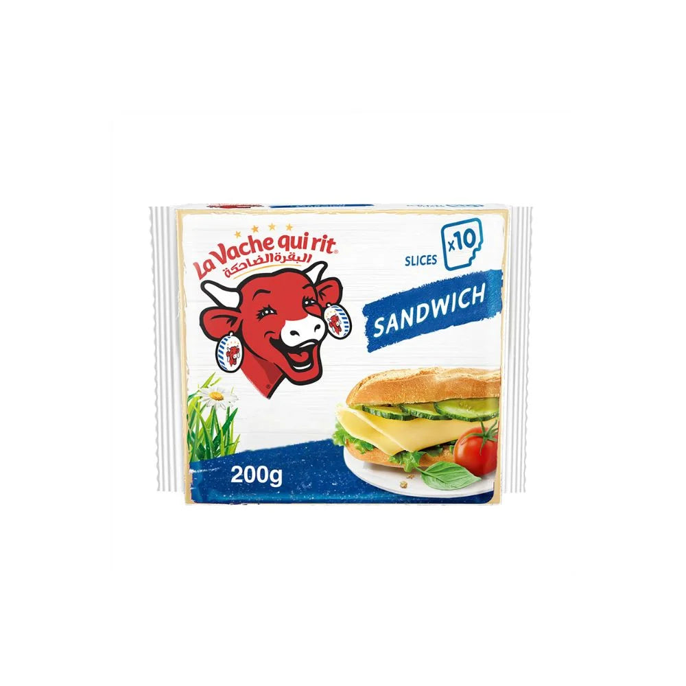 LA VACHE QUI RIT - Fromage en tranches pour sandwich - 200G