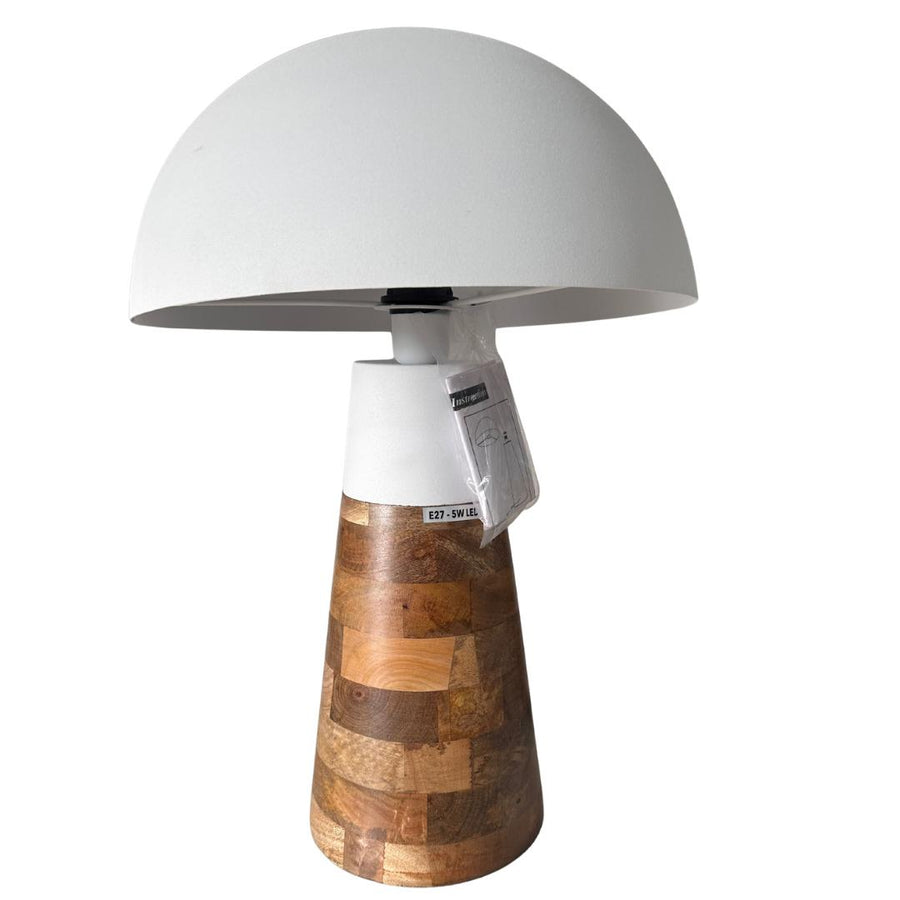 Petite Lampe de Chevet Artisanale – Modèle Champignon  Dialy - Dakar 
