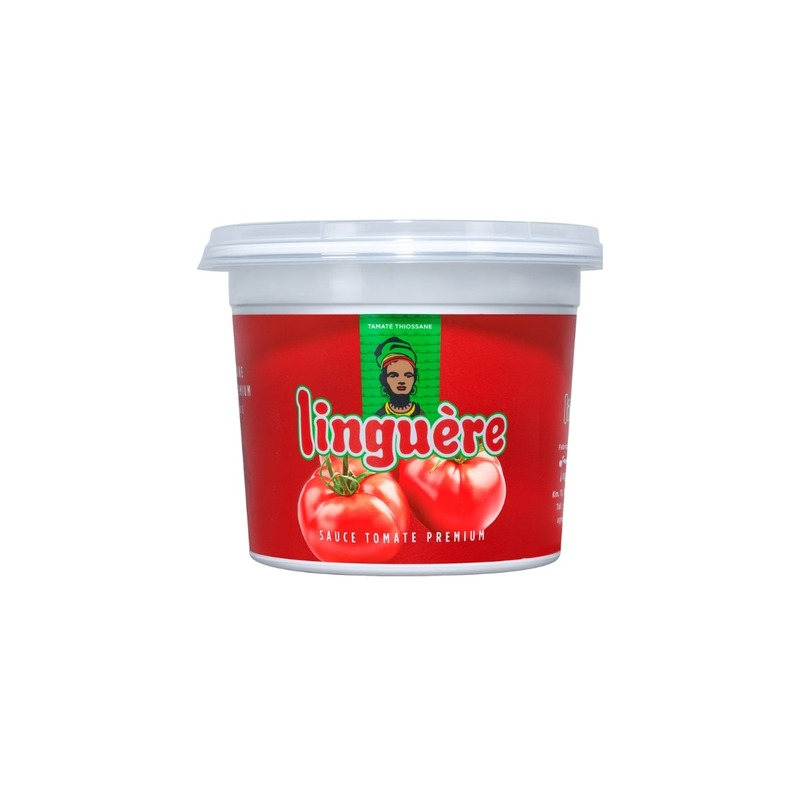 Concentré de tomate Linguère 350g, un ingrédient essentiel pour vos plats, disponible à Dakar sur Dialy.sn en 60 minutes