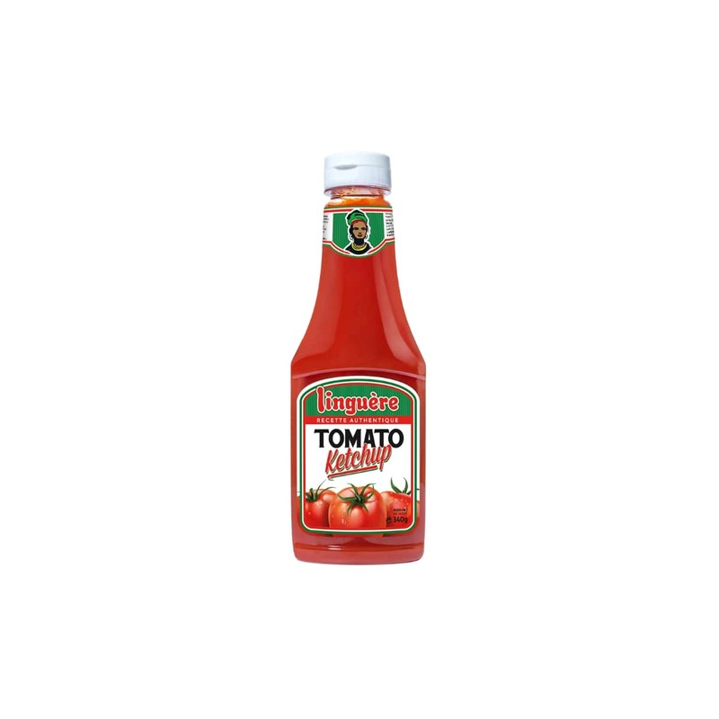 Ketchup Linguère 340g, un condiment savoureux pour vos plats, disponible à Dakar sur Dialy.sn en 60 minutes