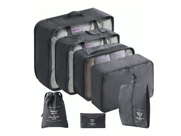 Lot de7 Pièces Sac de rangement multifonctionnel pour voyage Dialy - Dakar