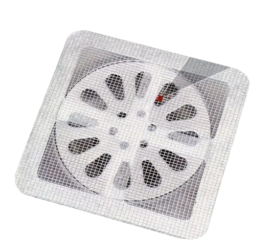 Lot de 10 Filtres Anti-Cheveux & Insectes Autocollants - Pour Salle de Bain Dakar Dialy
