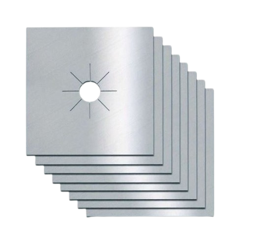Lots de 6 Tapis de protection de cuisinière - Haute résistance à la température