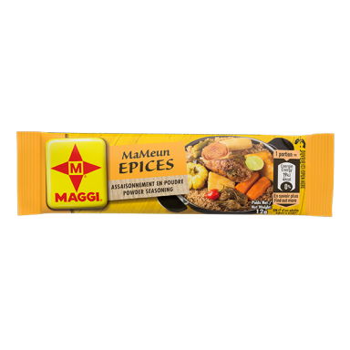 MAGGI - Mameune Paprika Chili 12g - Lot de 10 Dialy - Dakar 