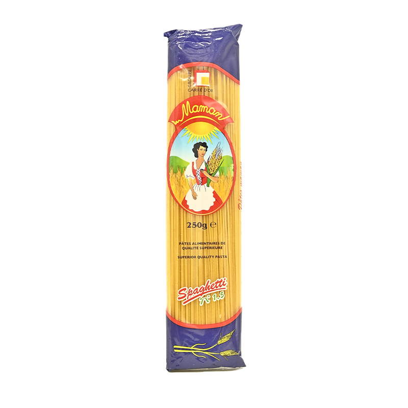 MAMAN - Pâtes alimentaire de qualité supérieure spagetti - 250G Dakar Dialy