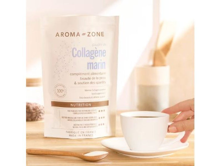 AROMAZONE - Collagene Marin, Complément alimentaire - 250G
