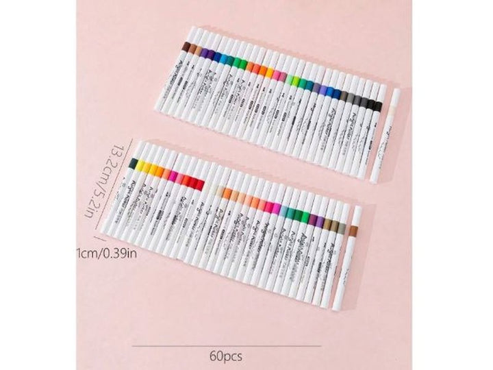 Ensemble de 60 marqueurs de peinture acrylique pour peinture et art