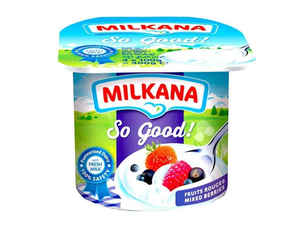 MILKANA - Yaourt aux fruits rouges - 100G dakar dialy