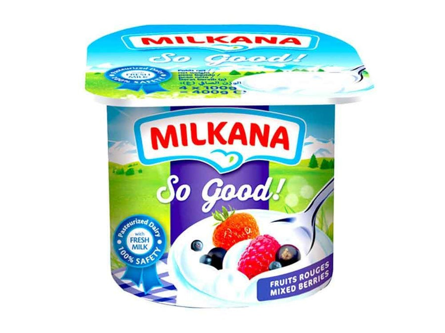 MILKANA - Yaourt aux fruits rouges - 100G dakar dialy