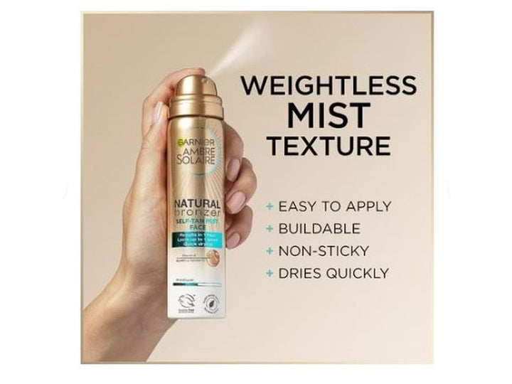 GARNIER - Ambre Solaire Brume Bronzante Visage - 75 ml