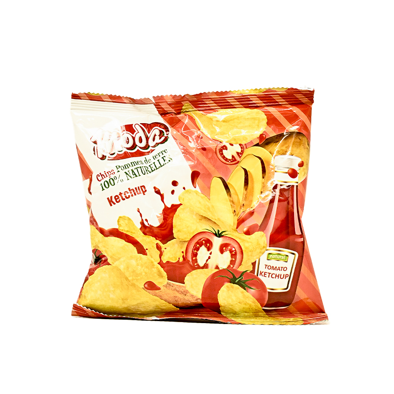 MODA - Chips saveur ketchup - 18G Dialy -Dakar 