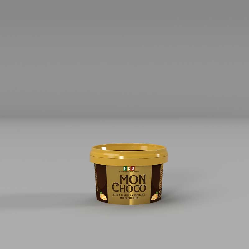 MON CHOCO -  Pâte à tartiner chocolatée aux cacahuètes - 1kg Dakar Dialy