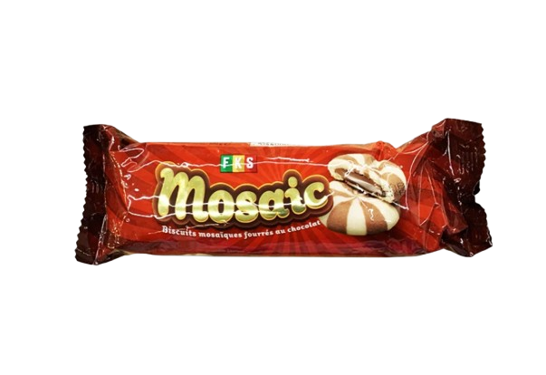DLC Proche Novembre - MOSAIC - Biscuits fourrés au chocolat - 40g