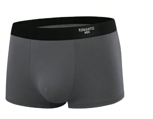 Lot de 7 Boxers Hommes avec bordure de blocs de couleur simples
