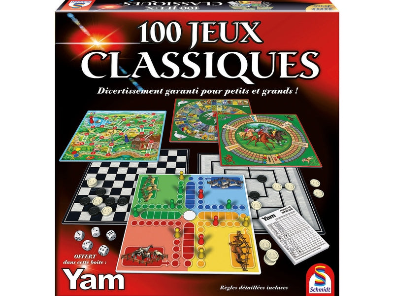 Malette de Jeu 100 Jeux Classiques – Coffret Famille & Enfants Dialy - Dakar 