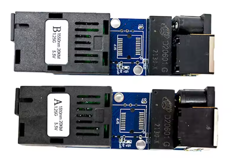 Mini convertisseur de media fibre optique - Gigabit SC 1F1E  Dakar Dialy
